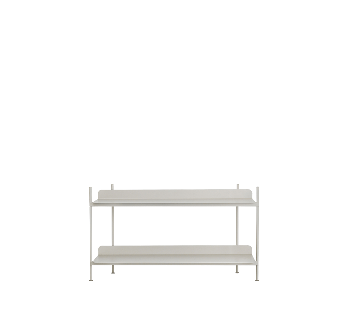 Muuto - Compile 121xH67,5 cm Grigio chiaro - Taninihome.com