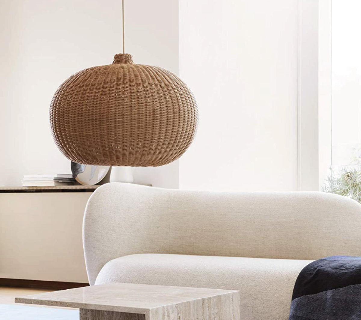 Ferm Living - Braided Belly Lamp Shade - Taninihome.com