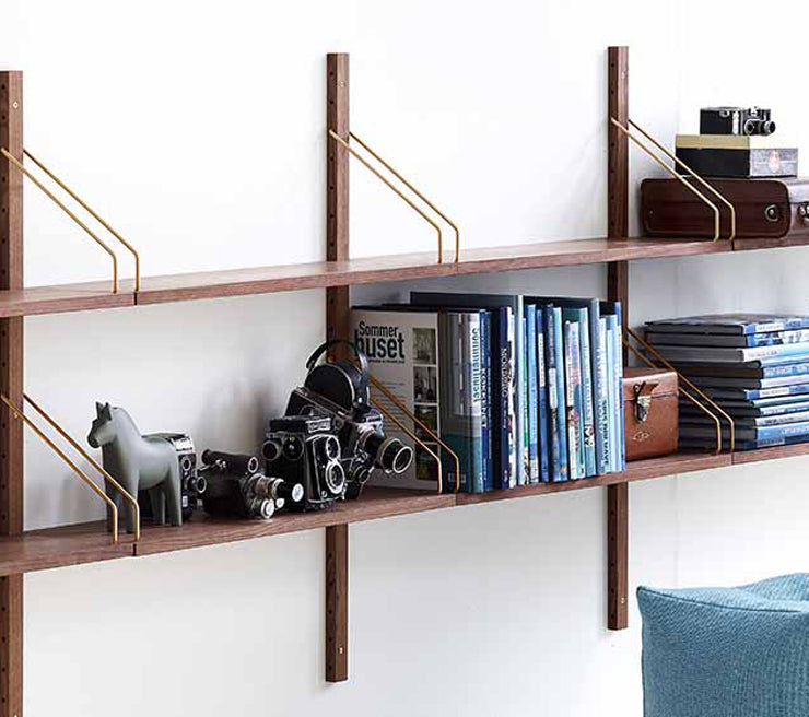  Librerie e sistemi  - Royal System Walnut Small - Taninihome.com