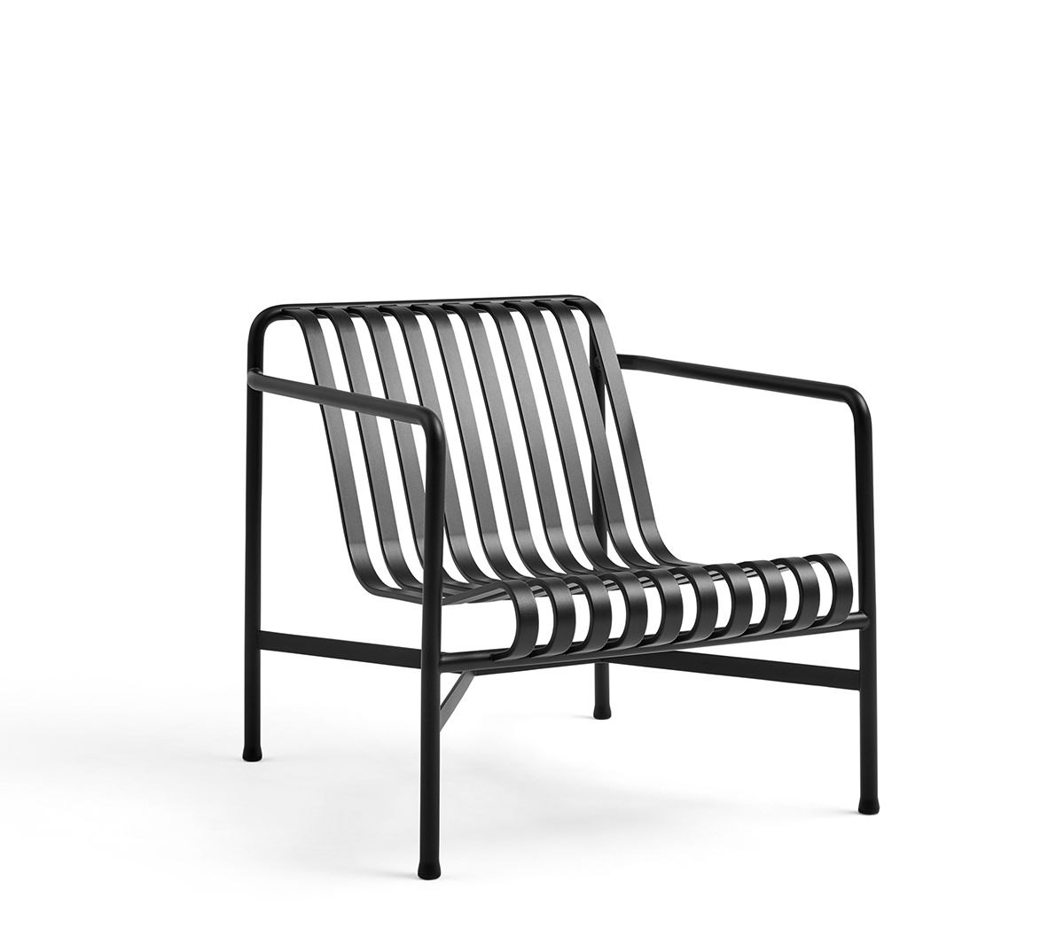 Hay - Palissade Lounge Chair Low Antracite - Taninihome.com