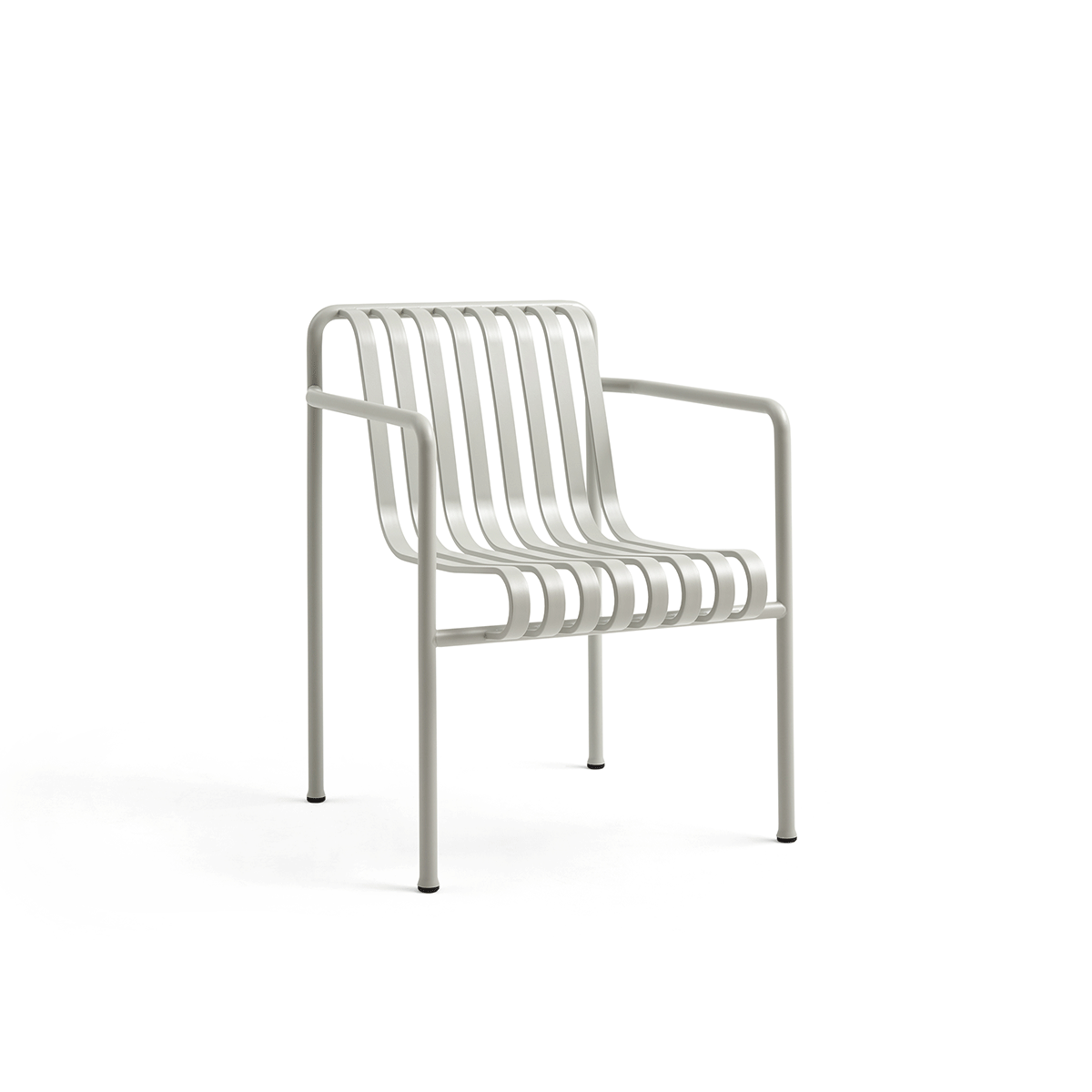 Hay - Palissade Dining Armchair Grigio chiaro - Taninihome.com