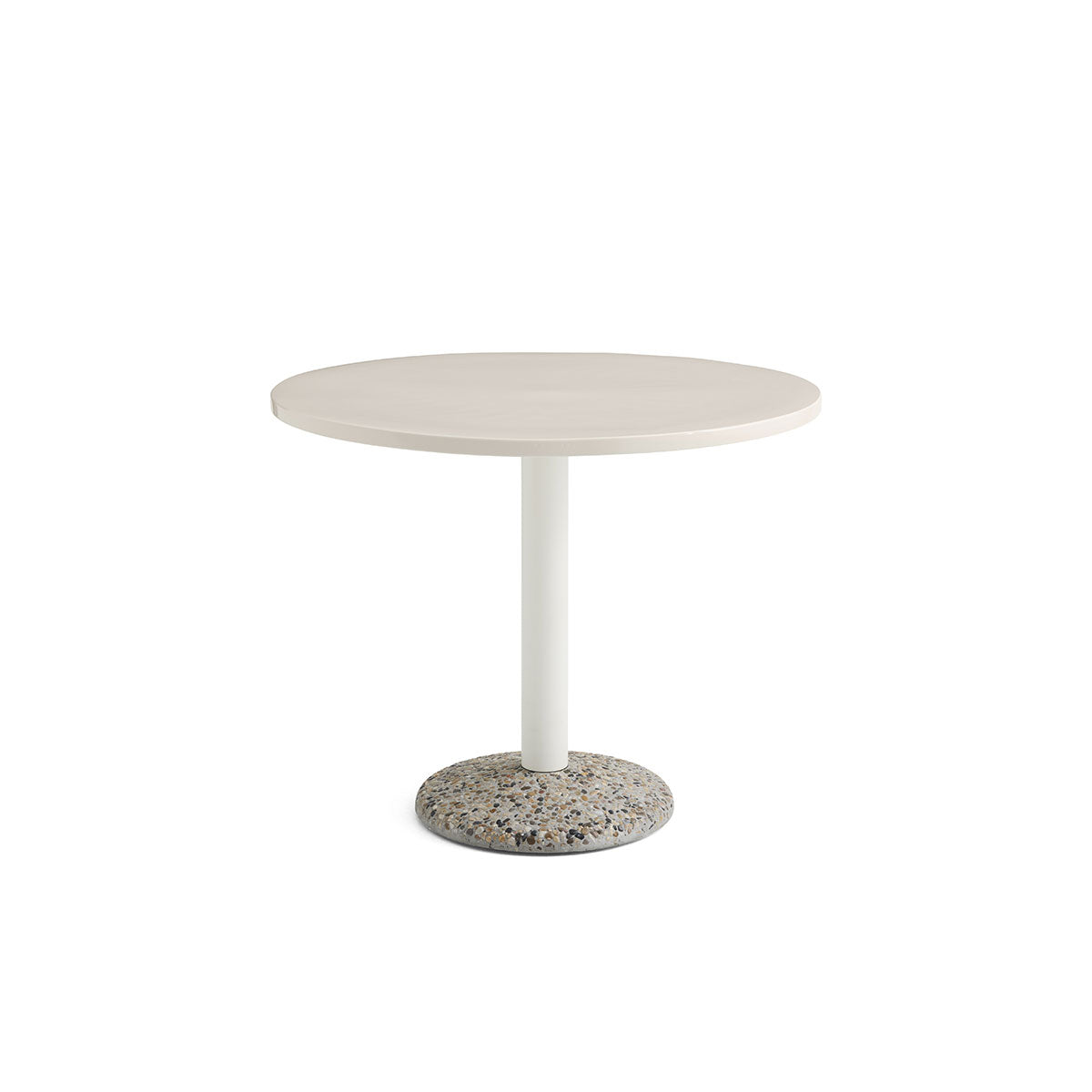 Hay - Ceramic Table Ø90 warm white - Taninihome.com