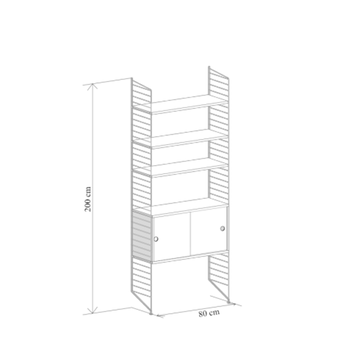  Librerie e sistemi  - Composizione Living - Taninihome.com