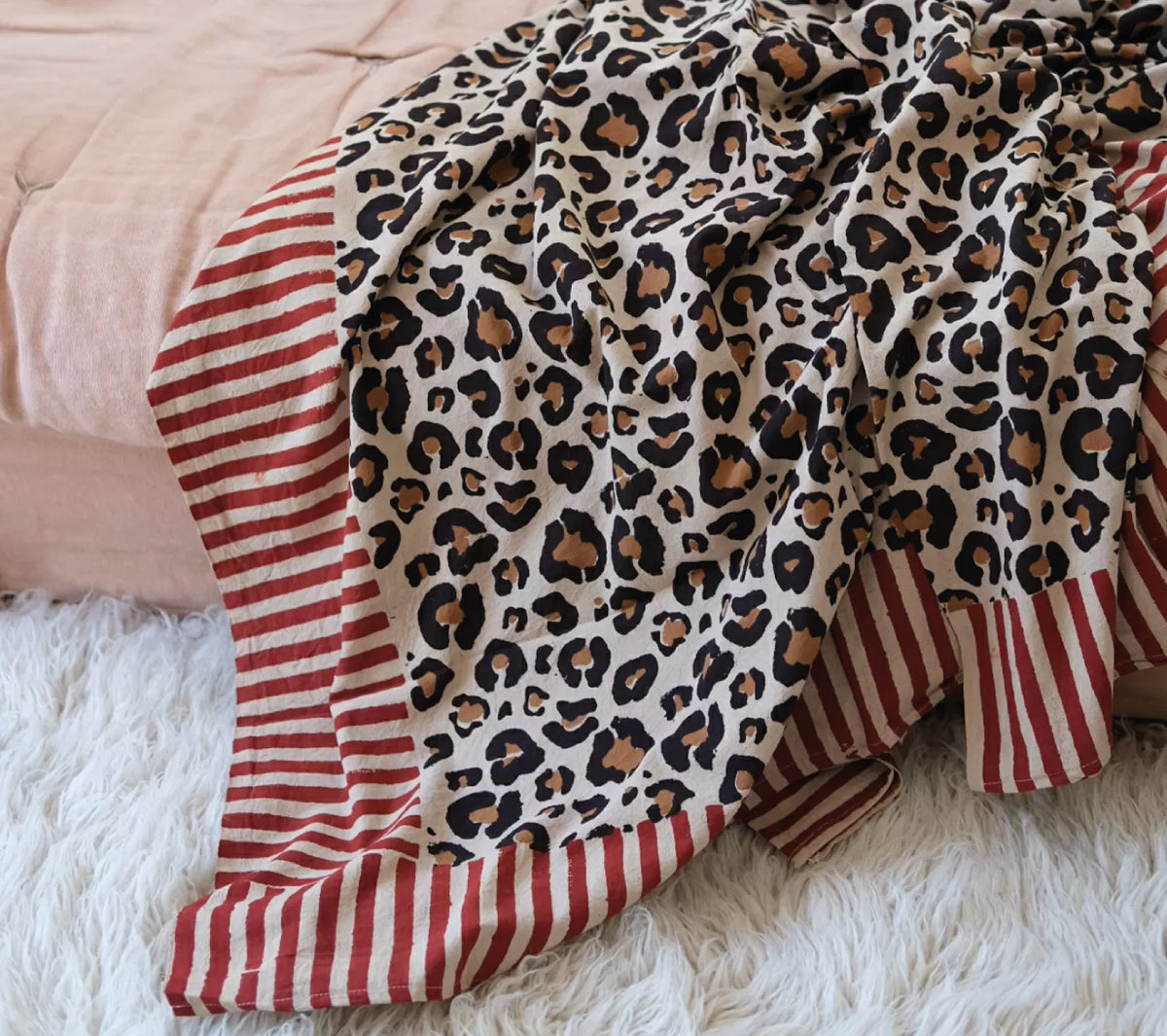  Accessori camera da letto-living  - Leopard Throw - Taninihome.com