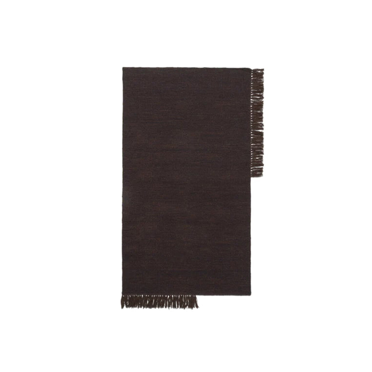 Kelim Rug large dark melange