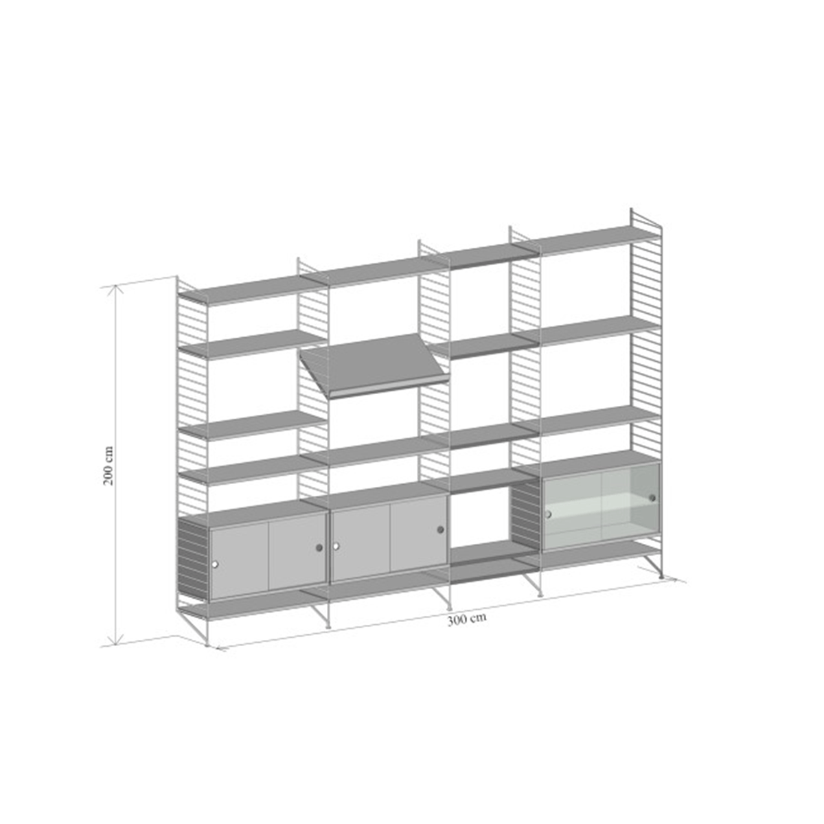 String - Composizione Grey - Taninihome.com