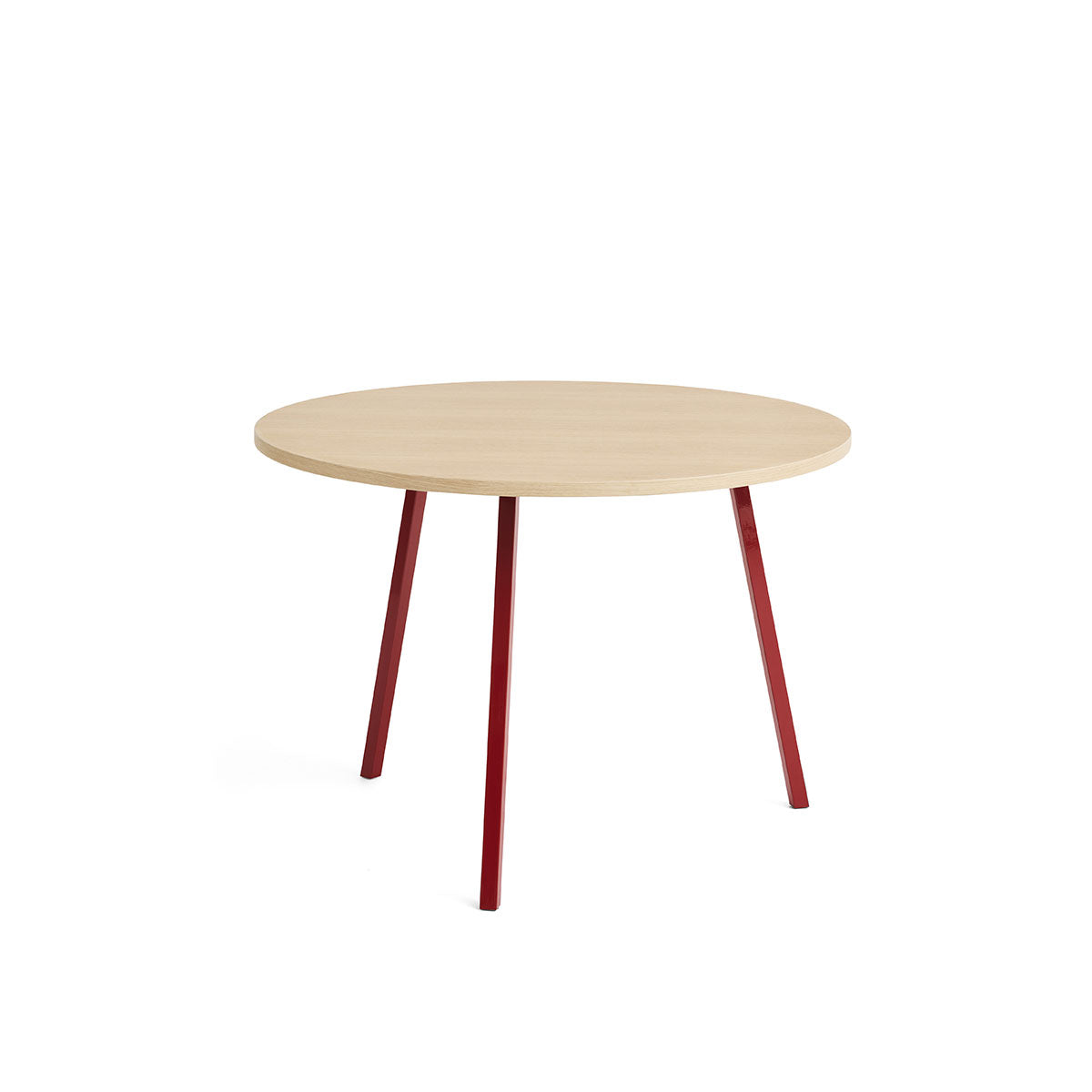 Hay - Loop Stand Round Table Ø105 cm Rosso - Taninihome.com