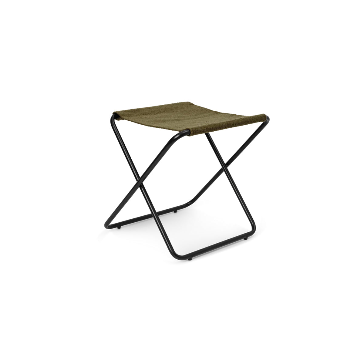 Ferm Living - Desert Stool Verde Oliva Nero - Taninihome.com