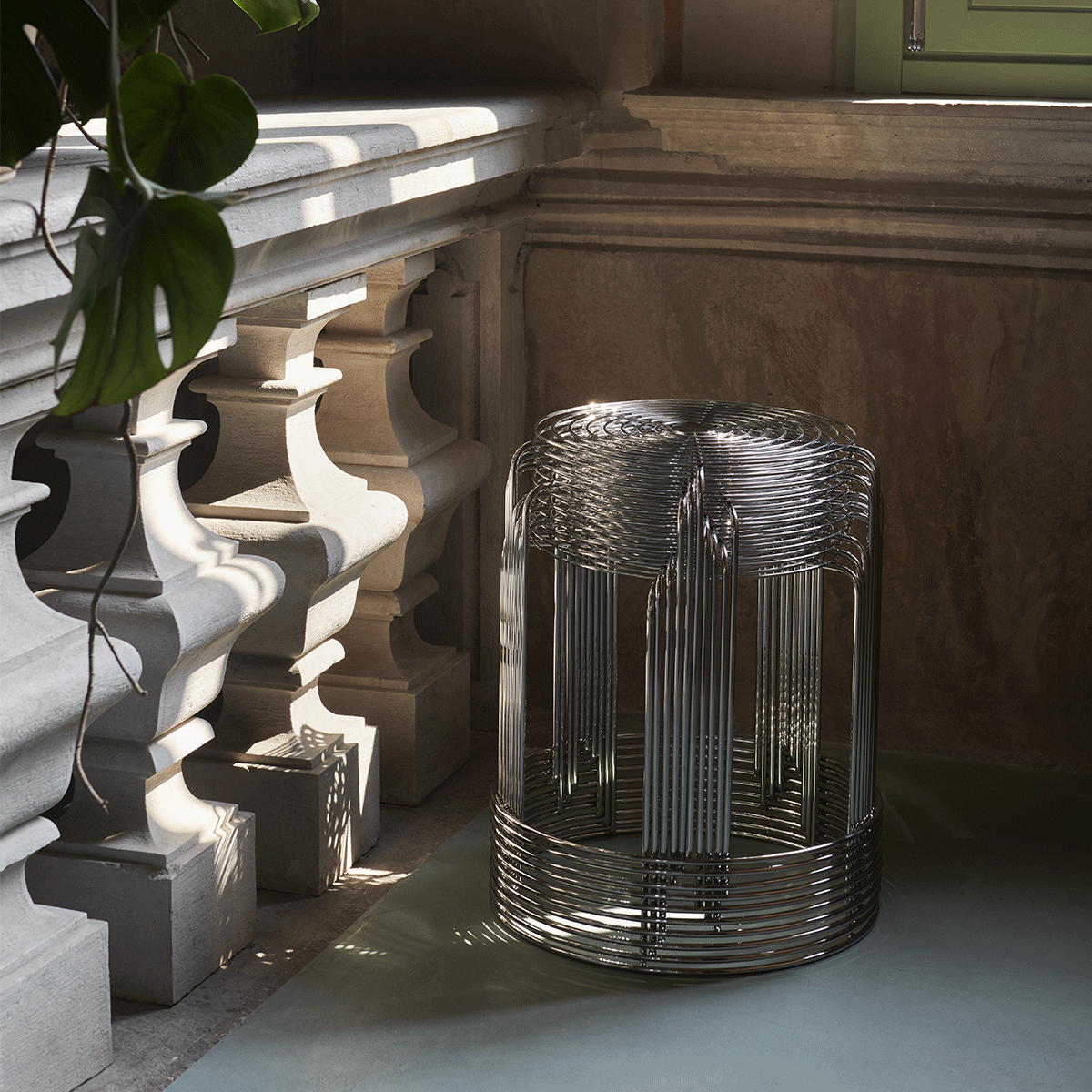 &Tradition - Wire Stool - Taninihome.com