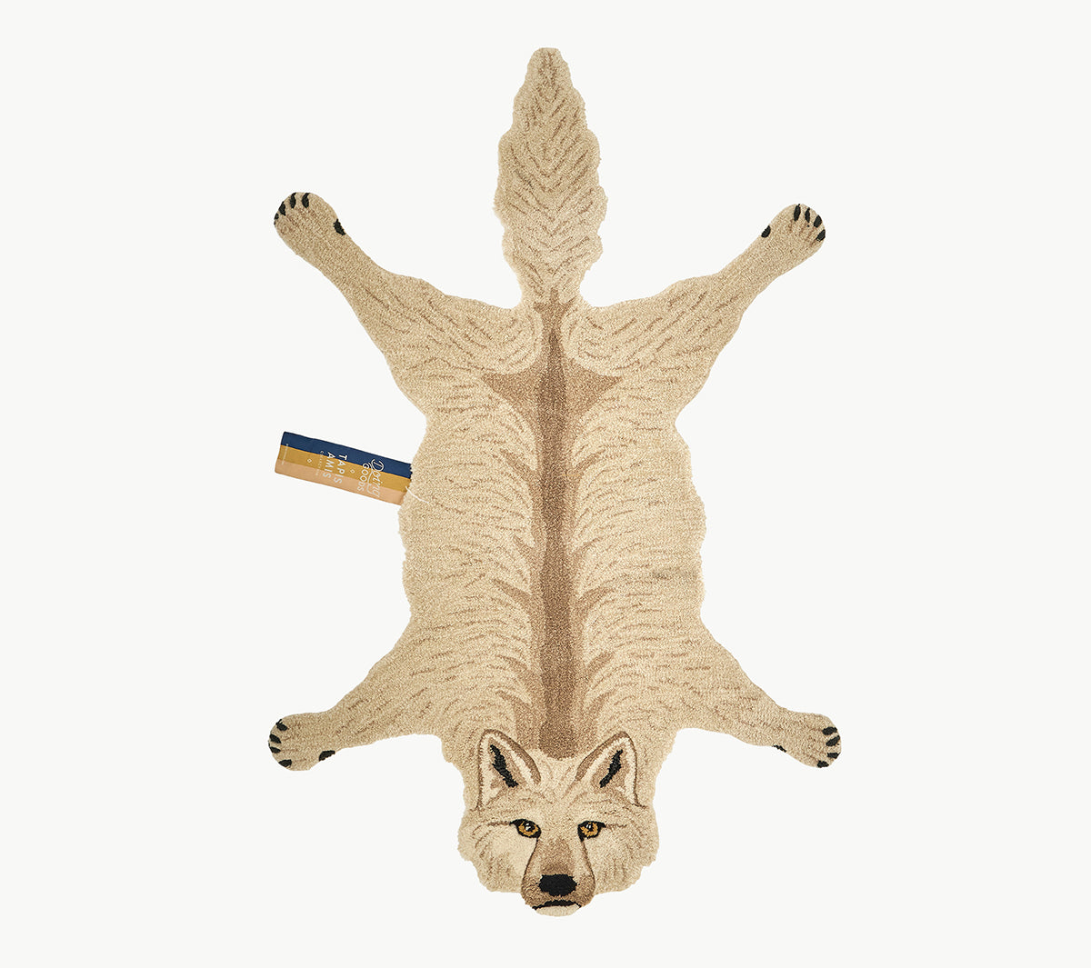  Accessori cameretta  - Woozy Wolf Rug Large - Taninihome.com