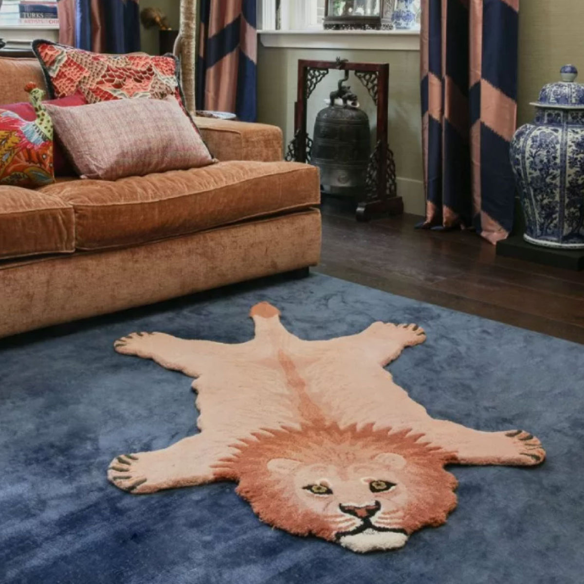  Accessori cameretta  - Pinky Lion Rug Large - Taninihome.com