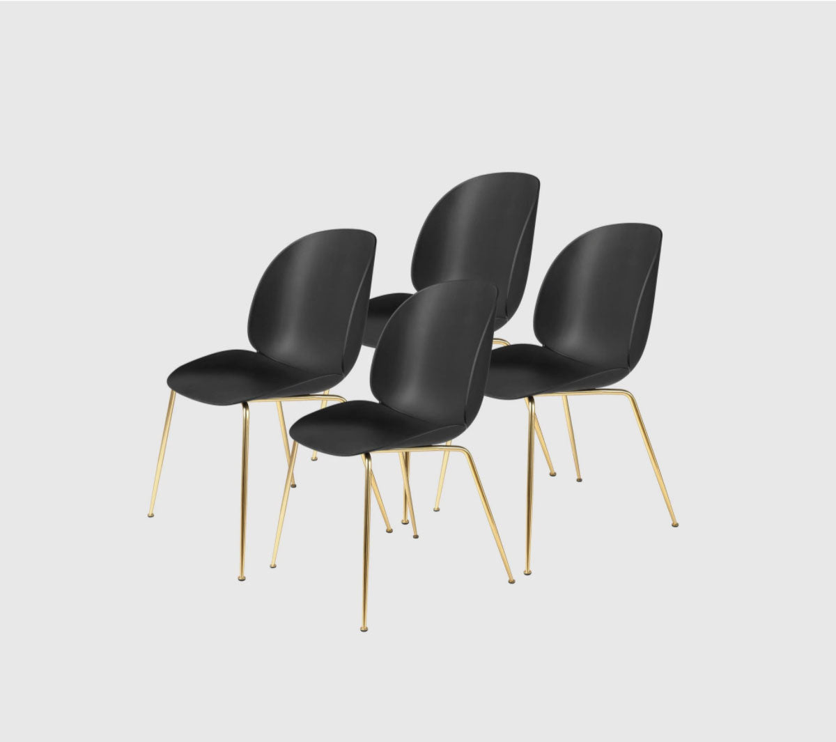  Sedie  - Beetle Dining Chair set of 4 - Taninihome.com