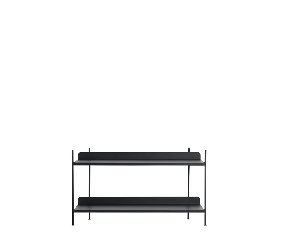 Muuto - Compile 121xH67,5 cm Nero - Taninihome.com