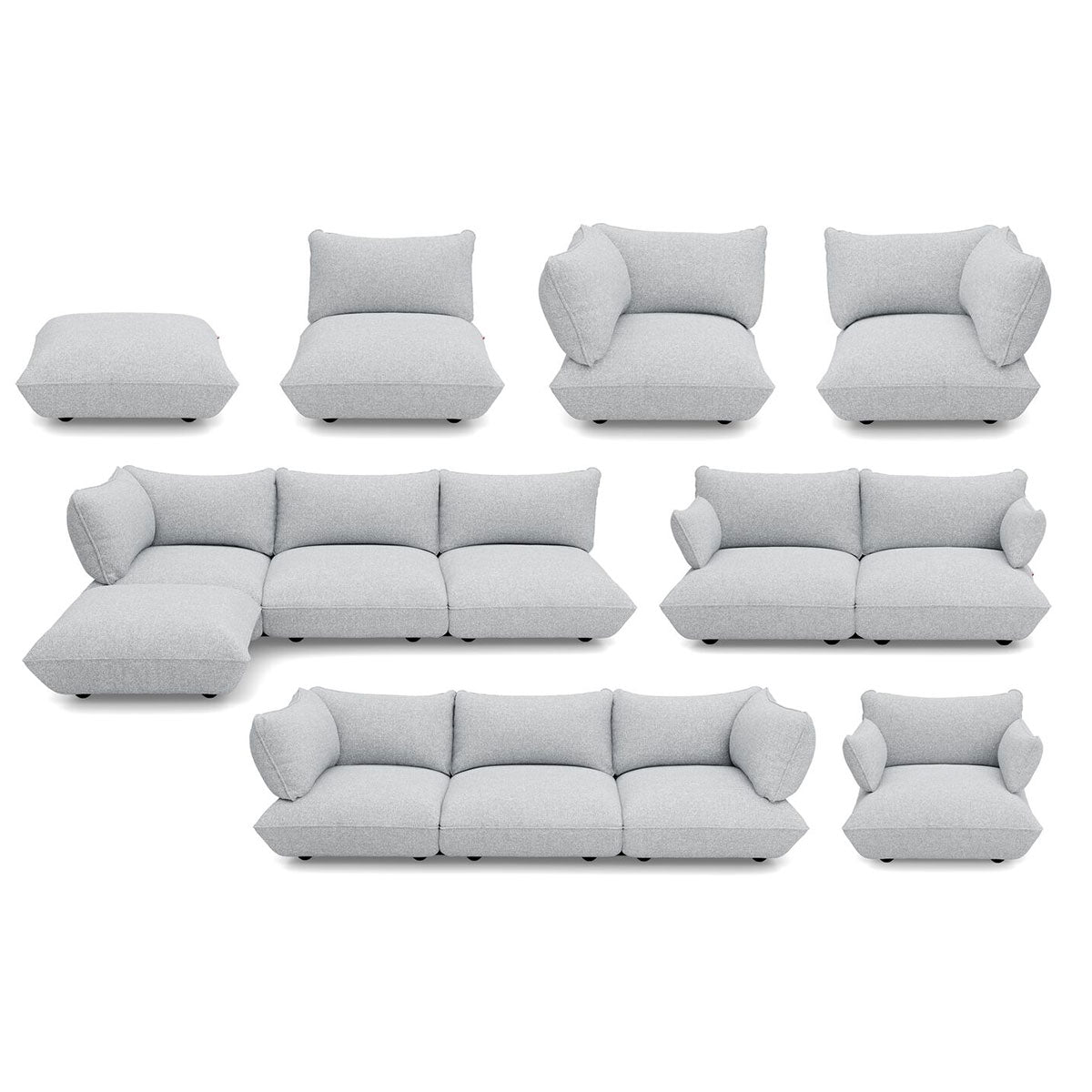 Fatboy - Sumo Sofa Grand Bouclé Recycled - Taninihome.com