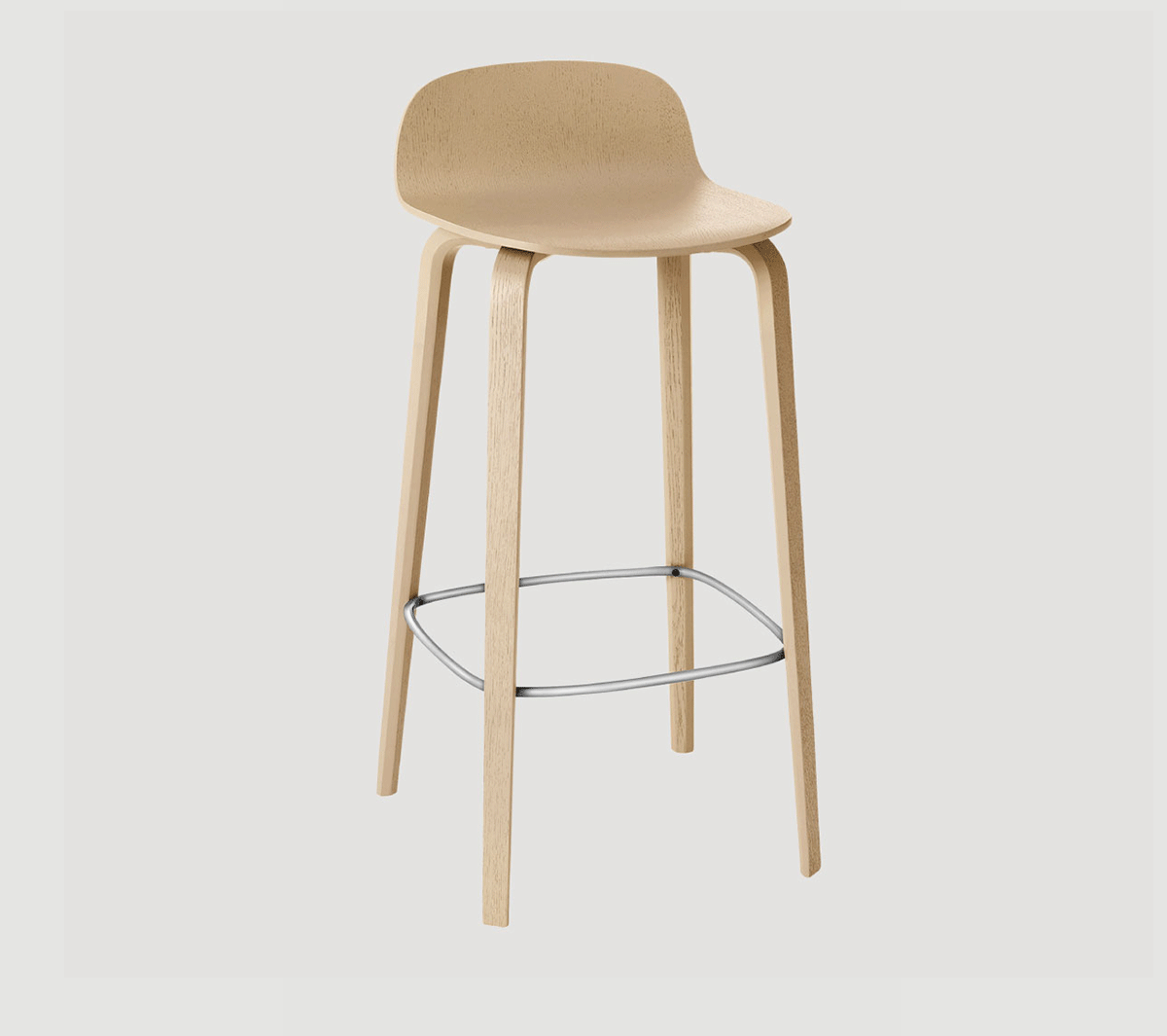 Muuto - Visu Bar Stool Marrone - Taninihome.com